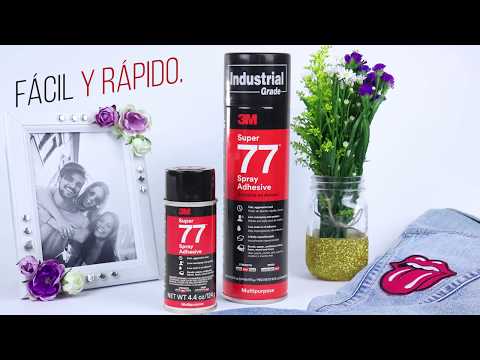 Adhesivo en aerosol Super 77 de 3M