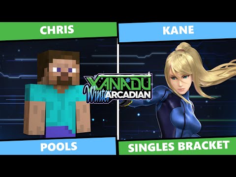 Xanadu Winter Arcadian: Pools - Chris (G&W, Steve) Vs Kane (ZSS, Falco)