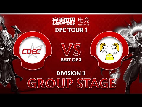YBB Gaming vs CDEC Game 1 (BO3) | DPC China Tour 1 : Division II