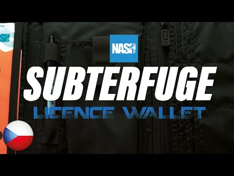 NASH - Puzdro na doklady Subterfuge Licencia Wallet