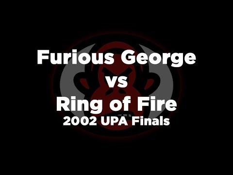 Furious George vs Ring of Fire - 2002 UPA Club Open Ultimate Championship Finals