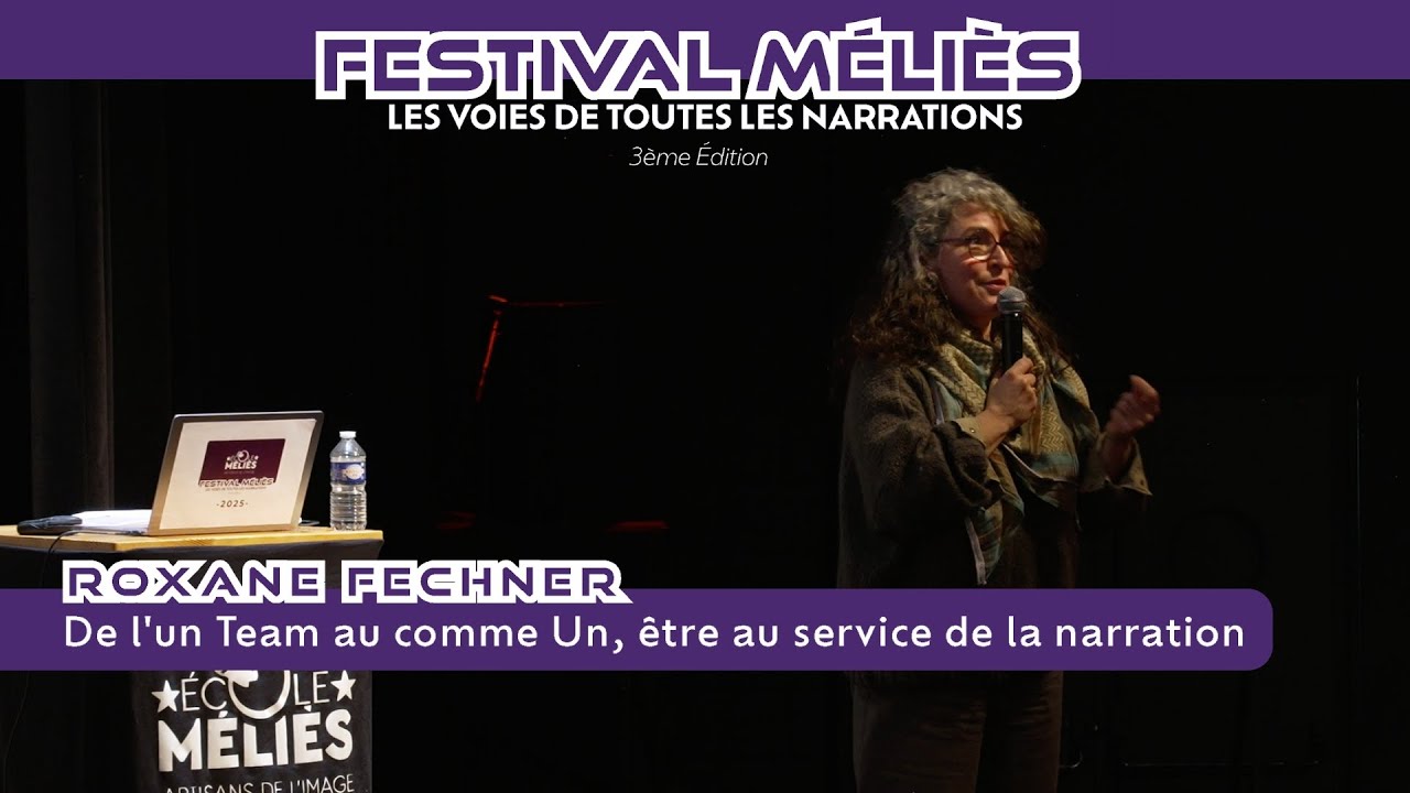 Vignette — Conférence au Festival Méliès : être au service de la narration