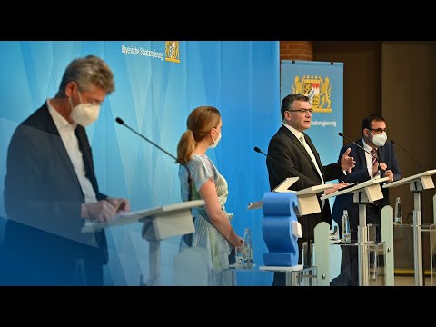 Pressekonferenz nach der Kabinettssitzung (6. Juli 2021) – Bayern