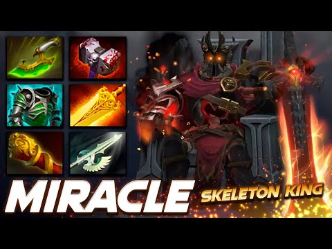 Miracle Wraith King Skeleton Boss - Dota 2 Pro Gameplay [Watch & Learn]