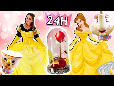1 DAY LIVING LIKE BELLE | Disney Beauty & the Beast