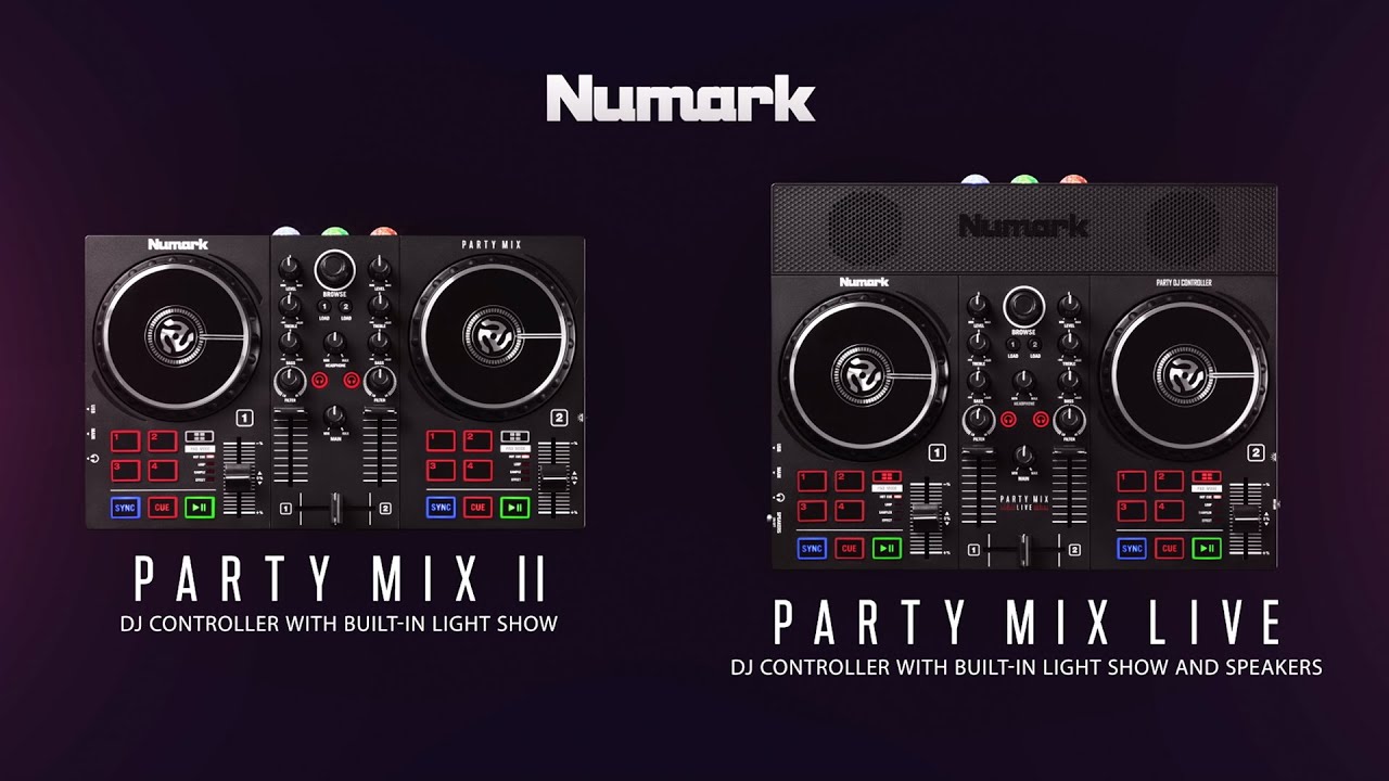 Numark Contrôleur DJ Party Mix Live
