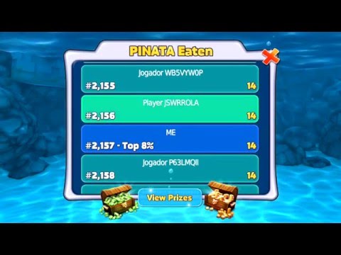 My maximum Pinata till now to get Mariachi Baby - Hungry Shark Evolution