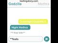 [GxMxR Shorts] Mothra And Godzilla’s Night Part 2