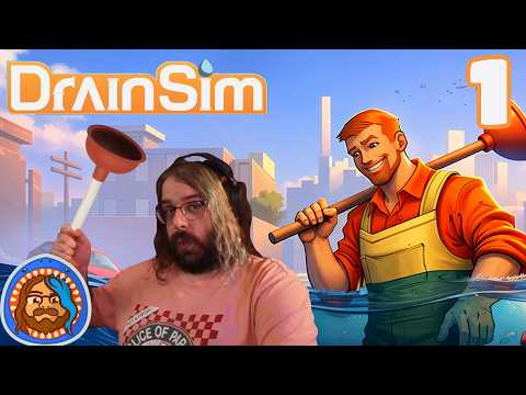 A Game Where It Pays To Be Good At Sucking! | DrainSim Part 1