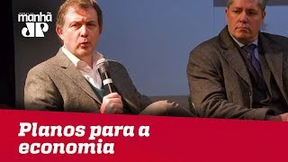 Representantes de campanhas falam dos planos para a economia