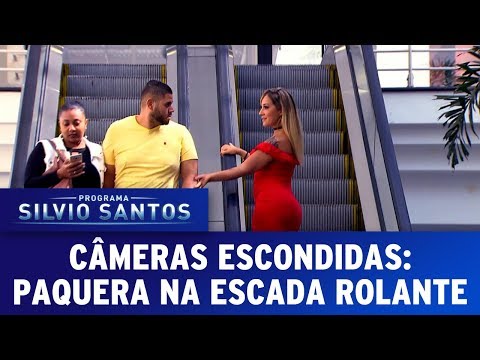 Paquera na Escada Rolante - Love Escalator Prank | Câmeras Escondidas (11/06/17)