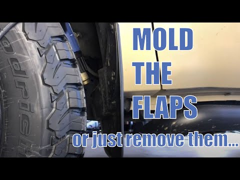 Got Lift Scrub? - Toyota Tundra Fender Liner Molding and Mud Flap Trim