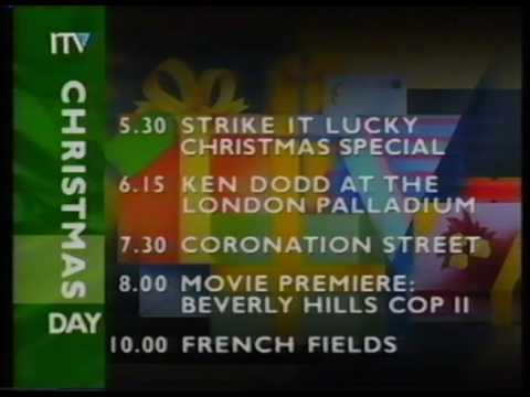 Yorkshire Television Continuity 25th December 1990