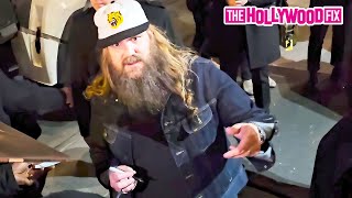 Chris Stapleton Signs Autographs & Takes Pics With Fans Outside The SNL After-Party In New York, NY