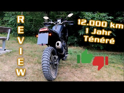 12000 km / 1 Jahr Tenere 700 Review + alle Änderungen