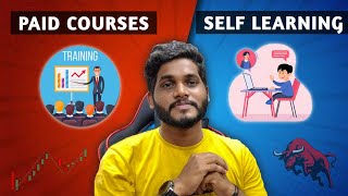Paid Course Vs Self Learning | How To Start Trading As A Beginner 📚💰🤔