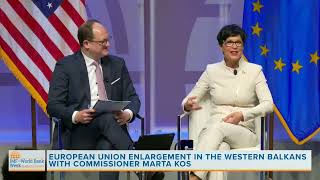 EU Enlargement & Western Balkans | Marta Kos at IMF-WB 2026 🌍 | Amarav