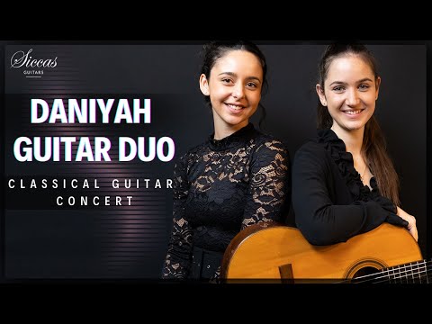 DANIYAH GUITAR DUO - Classical Guitar Concert | Gismonti, Piazzolla, Gnatalli | Siccas Guitars
