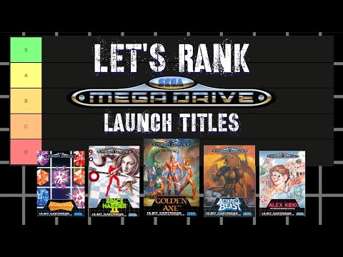 Let's Rank SEGA Mega Drive / Genesis Launch Titles | Tier List
