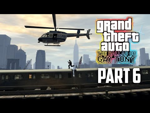 GTA 4 THE BALLAD OF GAY TONY Gameplay Walkthrough Part 6 - SUBWAY (Xbox Series X)