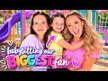 BABYSITTING OUR BIGGEST FAN 🥹 Babysitting Vlog Surprise Shopping Bestdayever Happy Cute