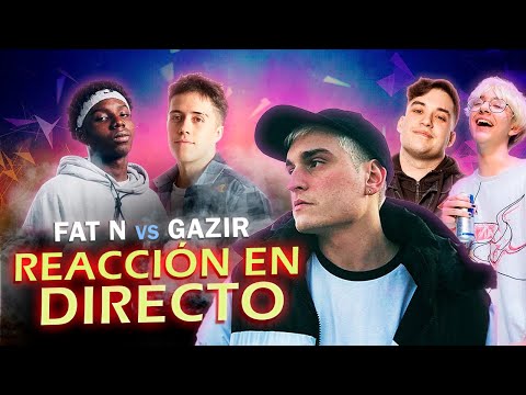 Reaction to Gazir vs. Fat N | Red Bull International Final 2023