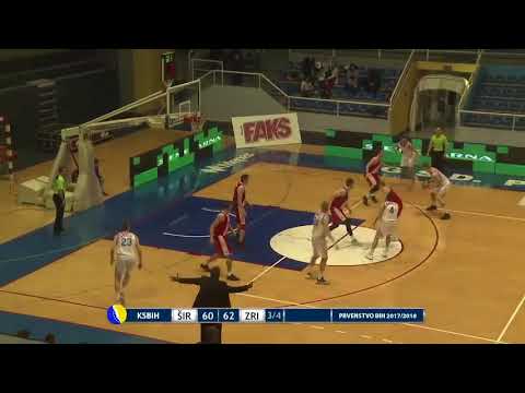 HKK Široki - KK Zrinjski 87:85 highlights