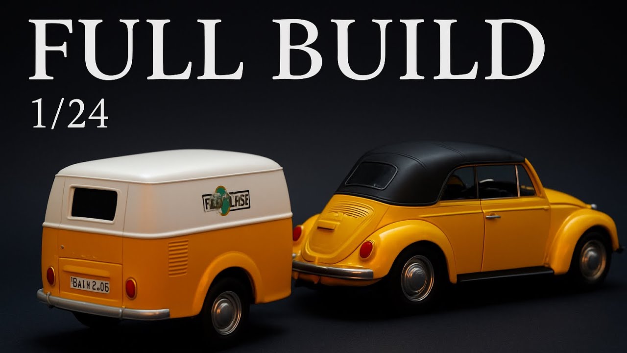 Aoshima Volkswagen beetle 1303's 1/24 full build