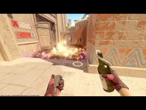 CS2 Anubis Mid Door Molotov - Tutorial