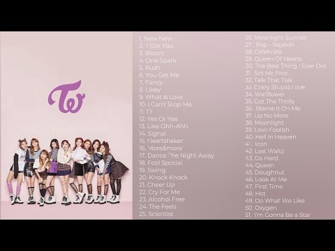 TWICE PLAYLIST SONGS