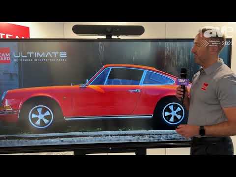 ISE 2023: TeamBoard Launches TeamBoard Ultimate 21:9 Ultimate Interactive Display