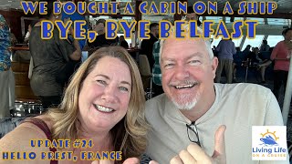 Villa Vie Odyssey Departs Belfast  | Update #24 | Champagne Toast, Fireworks & Next-Day Hangover!