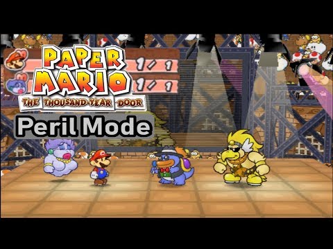 Paper Mario: TTYD - Rawk Hawk - Peril Mode