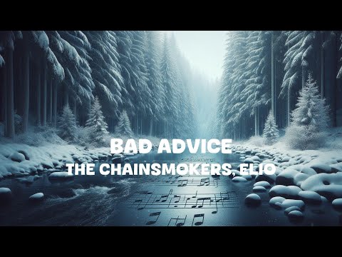 The Chainsmokers, ELIO - Bad Advice (Lyrics)