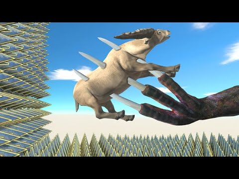 Who Can Escape From Therizinosaurus Claw - Animal Revolt Battle Simulator