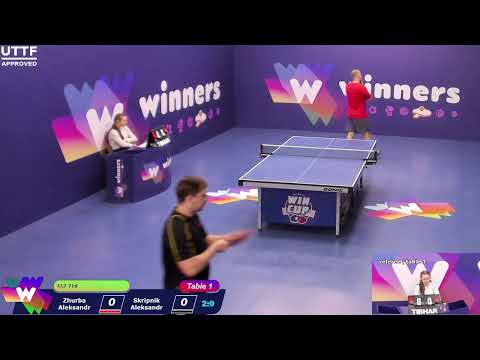 WINners CUP table 1  16 .12 Zhurba Aleksandr - Skripnik Aleksandr 21:30
