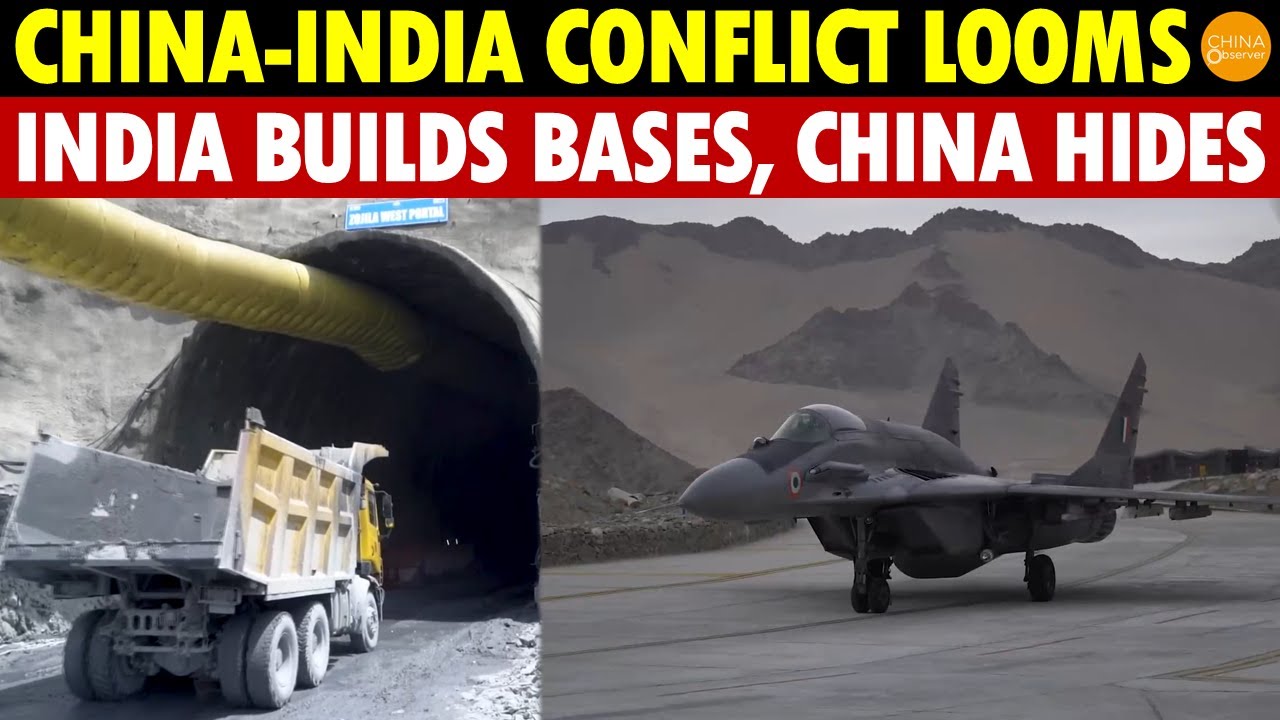 China-India Conflict Looms! India’s Huge Investment in Himalayan Military Bases, China Hides Away
