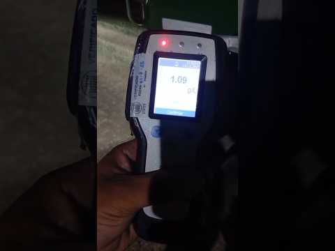 #Elortondo Guardia Provincial realizó alcoholemia a conductor profesional que arrojó 1.09g/l