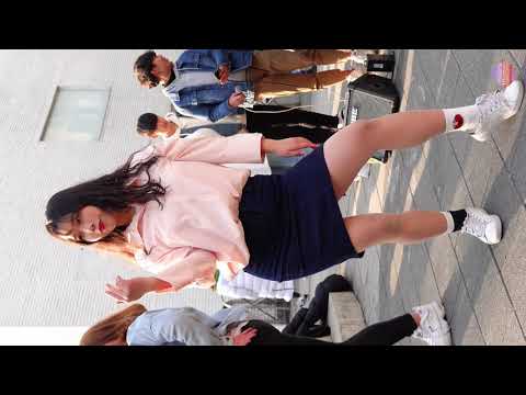 200209 댄스팀 걸스온탑 소연 - 선미 "Gashina (가시나)" @홍대 버스킹