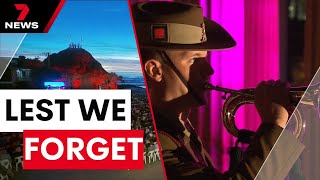 Queenslanders filled Anzac Square before daybreak to pay tribute to war veterans  | 7 News Australia