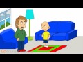 Caillou Has Homework Grounded