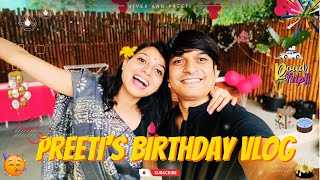 Preeti's Birthday  Vlog 🎂 | Bangalore 🎉 | 2023 | Surprise ?