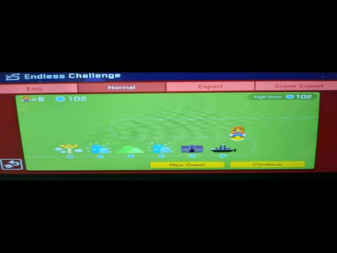 102 Level Run in Super Mario Maker 2 Normal Endless Challenge.