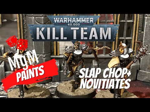 Novitiates Painting | Slap Chop+ Speed Paints and Contrast | MgM Paints Sisters of Battle