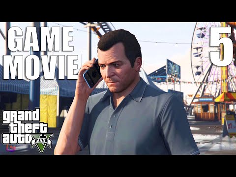 , title : 'GTA V [Full Game Movie - All Cutscenes Longplay] Gameplay Walkthrough No Commentary Part 5 [PC 1080]'