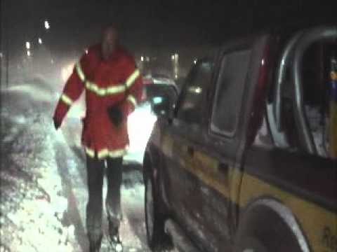 Snöstorm på Öland julafton 2010