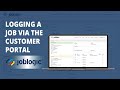 How To Guide Logging A Job Via The Customer Portal Joblogic