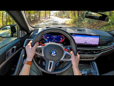 2024 BMW X6 M Competition - POV First Drive (Binaural Audio)