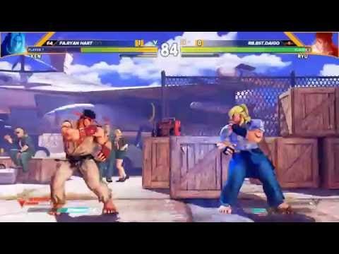 SFV - Daigo Umehara (Ryu) vs Ryan Hart (Ken) - Dreamhack Summer 2016 [CPT Top 16]