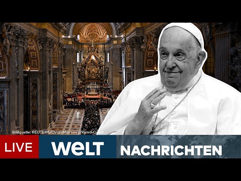 VATIKAN: Beisetzung von Papst Franziskus – Verstorbener Pontifex wird zu Grabe getragen | LIVESTREAM
